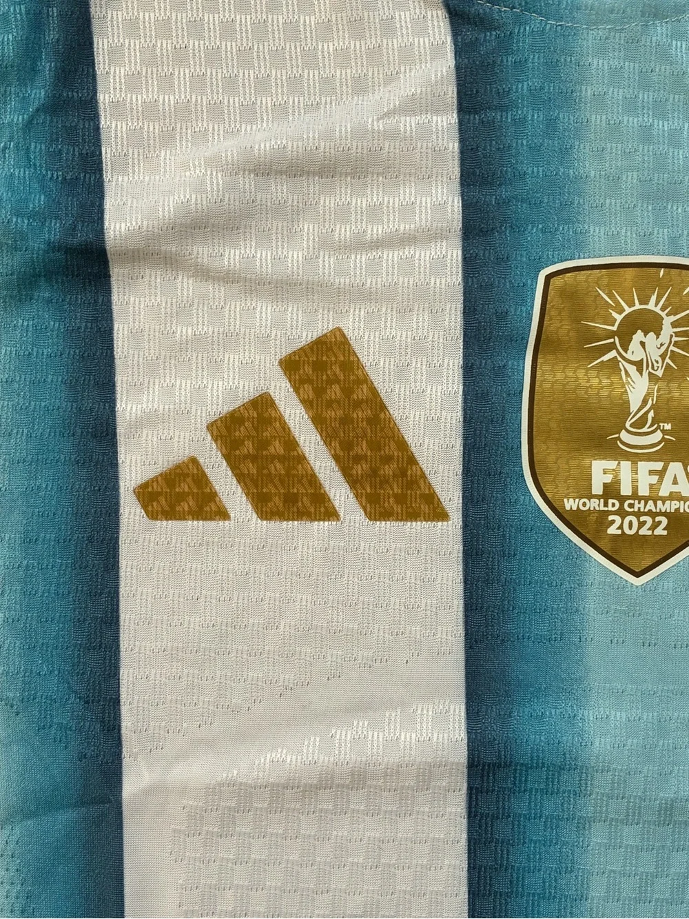 adidas Argentina Men's Home Soccer Jersey - Player Version